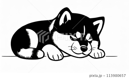 犬(睡眠) 犬(睡眠) 113980657