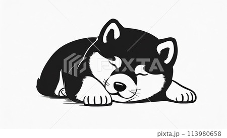 犬(睡眠) 犬(睡眠) 113980658