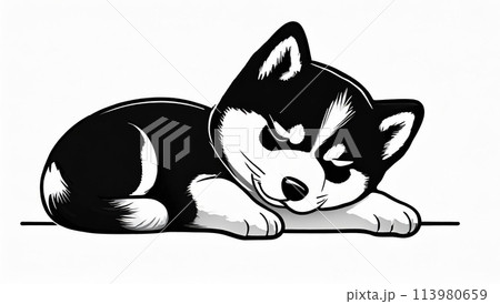 犬(睡眠) 犬(睡眠) 113980659