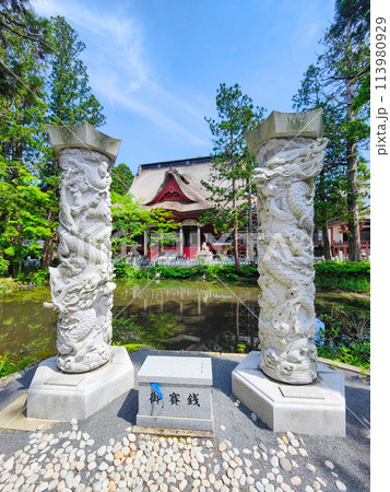 羽黒山：三神合祭殿 113980929