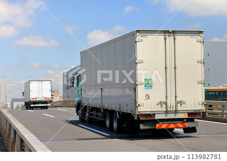 物流トラック イメージ 物流トラック イメージ 113982781
