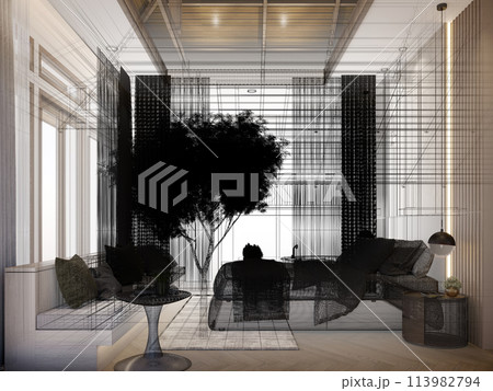 3d rendering of interior bathroom 3d rendering of interior bathroom 113982794