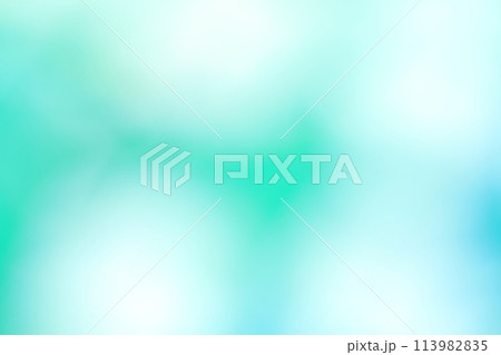 青色系ふんわりとした背景 玉ボケ・丸ボケ 青色系ふんわりとした背景 玉ボケ・丸ボケ 113982835
