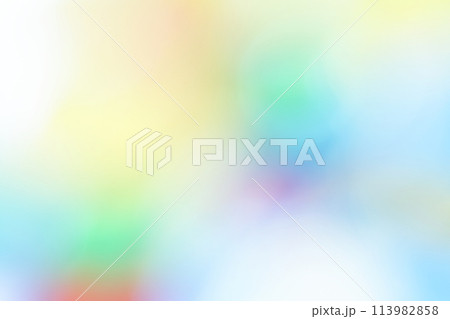 カラフルでメルヘンチックな背景 113982858