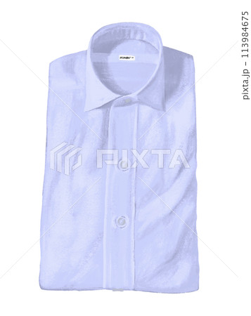 ワイシャツ(ブルー) ワイシャツ(ブルー) 113984675