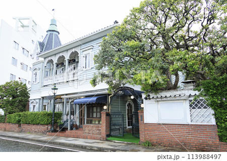 神奈川県横浜市中区山手洋館の春 神奈川県横浜市中区山手洋館の春 113988497