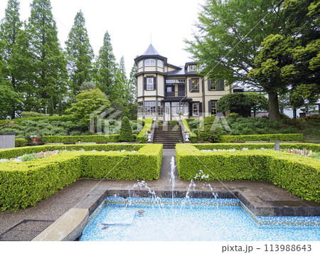 イタリア山庭園の春（横浜市山手西洋館・外交官の館・プラフ18番館） 113988643