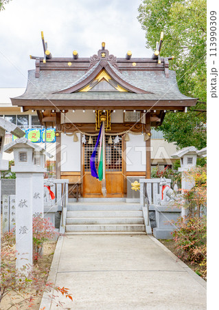 兵庫県川西市小戸の小戸神社(おおべじんじゃ) 稲荷神社・鹿嶋神社 兵庫県川西市小戸の小戸神社(おおべじんじゃ) 稲荷神社・鹿嶋神社 113990309