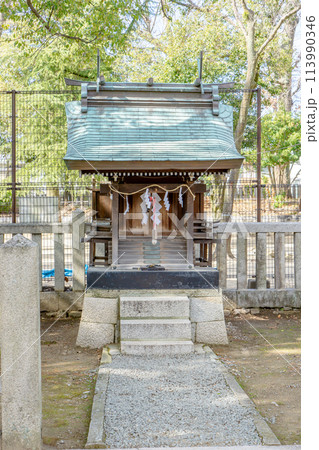 兵庫県伊丹市宮ノ前の猪名野神社 天満神社 兵庫県伊丹市宮ノ前の猪名野神社 天満神社 113990346