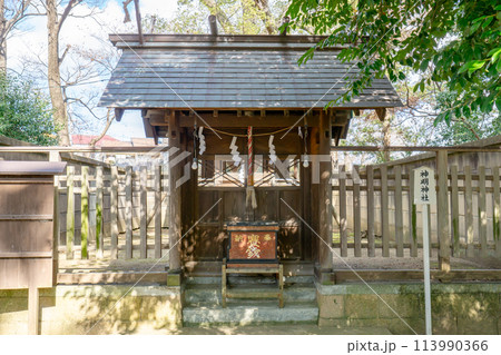 兵庫県伊丹市宮ノ前の猪名野神社 神明神社 兵庫県伊丹市宮ノ前の猪名野神社 神明神社 113990366