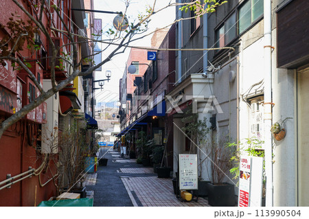 山梨県　甲府市　街並み 113990504