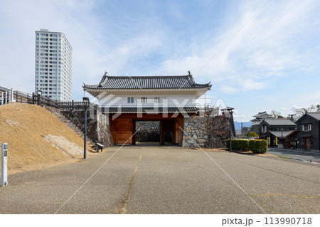 山梨県 甲府市 甲府城 山手渡櫓門 山梨県 甲府市 甲府城 山手渡櫓門 113990718