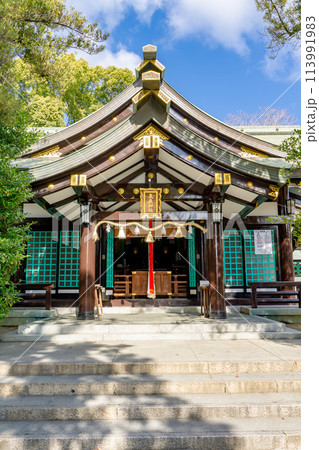 兵庫県伊丹市昆陽の東天神社(延命長寿の神) 拝殿 兵庫県伊丹市昆陽の東天神社(延命長寿の神) 拝殿 113991983