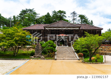 【廃校】旧吹屋小学校の校舎6　岡山県高梁市 113992137