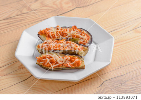 茄子のチーズ焼き 113993071