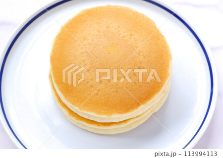 ふわふわの食感の美味しいパンケーキ ふわふわの食感の美味しいパンケーキ 113994113
