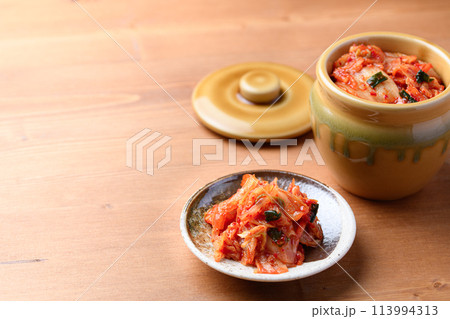 キムチ　白菜キムチ　漬物 113994313