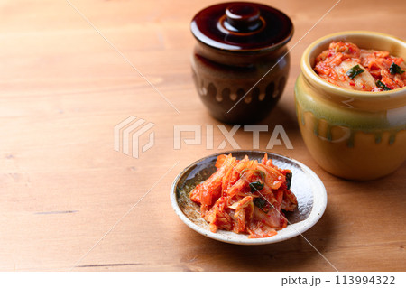 キムチ　白菜キムチ　漬物 113994322