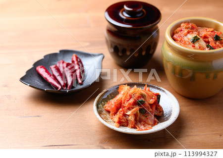 キムチ　白菜キムチ　漬物 113994327