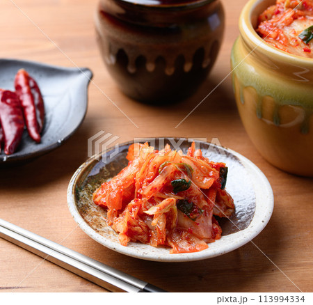 キムチ　白菜キムチ　漬物 113994334