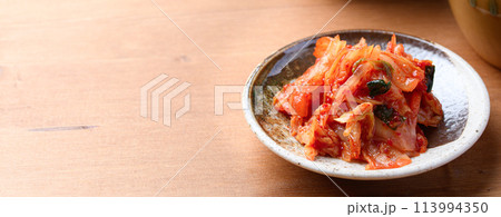 キムチ　白菜キムチ　漬物 113994350