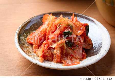 キムチ　白菜キムチ　漬物 113994352