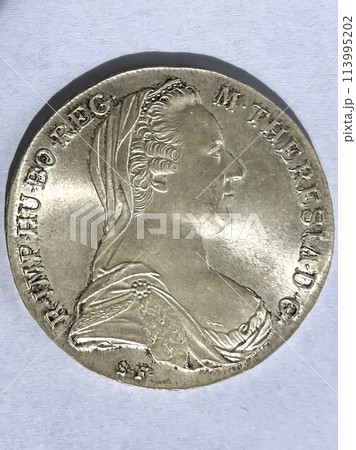 マリアテレジアターラー銀貨　神聖ローマ帝国 113995202