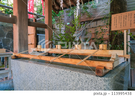 東京都千代田区 東京大神宮 手水舎 東京都千代田区 東京大神宮 手水舎 113995438