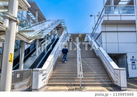 神奈川県相模原市の都市風景　小田急相模原駅 113995989