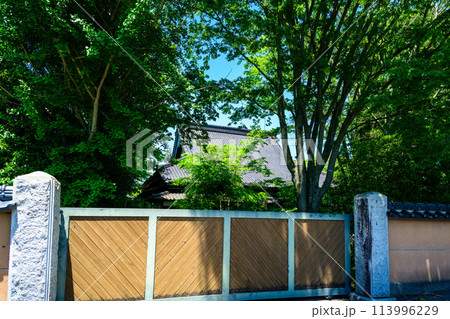 うららかな春空に映える大自然の温泉街周辺風景　「阿蘇内牧温泉 湯巡追荘（ゆめおいそう）」阿蘇市内牧 113996229