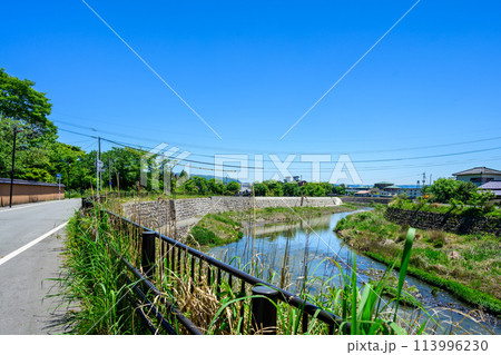 うららかな春空に映える大自然の温泉街周辺風景 「阿蘇内牧温泉 湯巡追荘(ゆめおいそう)」阿蘇市内牧 うららかな春空に映える大自然の温泉街周辺風景 「阿蘇内牧温泉 湯巡追荘(ゆめおいそう)」阿蘇市内牧 113996230