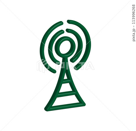 Illustration Vector graphic of tower icon template 113996268