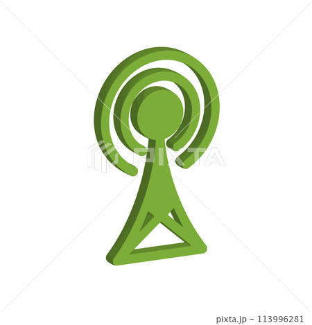 Illustration Vector graphic of tower icon template Illustration Vector graphic of tower icon template 113996281