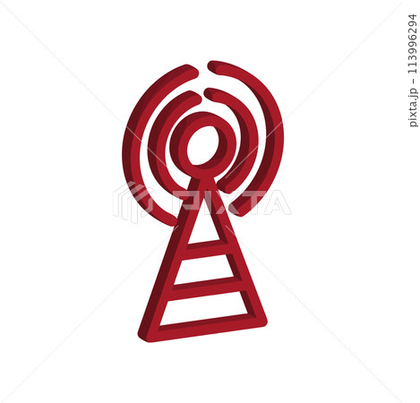 Illustration Vector graphic of tower icon template Illustration Vector graphic of tower icon template 113996294