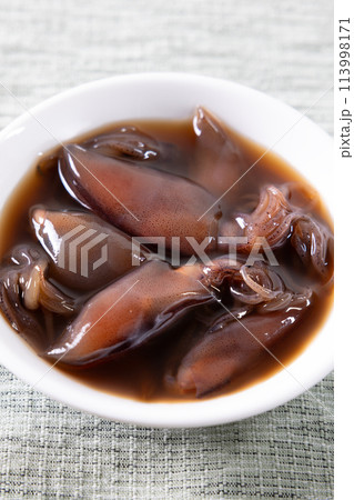 おいしいホタルイカの沖漬け おいしいホタルイカの沖漬け 113998171