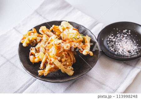 ウドのかき揚げ 113998248