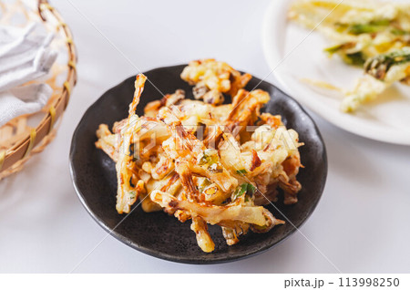 ウドのかき揚げ 113998250