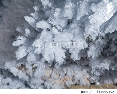 Ice crystals Ice crystals 113999452