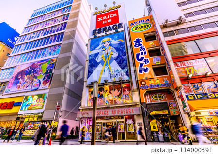 日本の東京都市景観 賑わう東京・秋葉原駅前などを望む…=19日 日本の東京都市景観 賑わう東京・秋葉原駅前などを望む…=19日 114000391