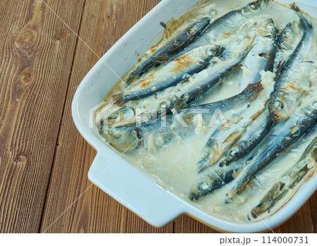 Estonian braised Baltic herring Estonian braised Baltic herring 114000731