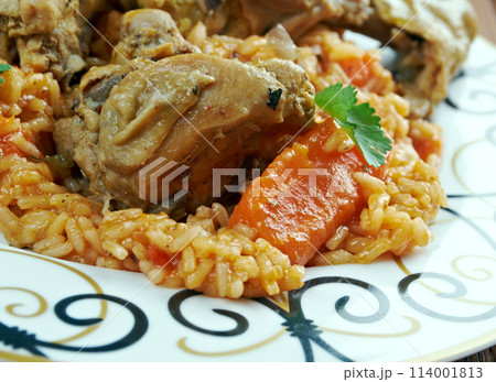 riz gras  poulet 114001813