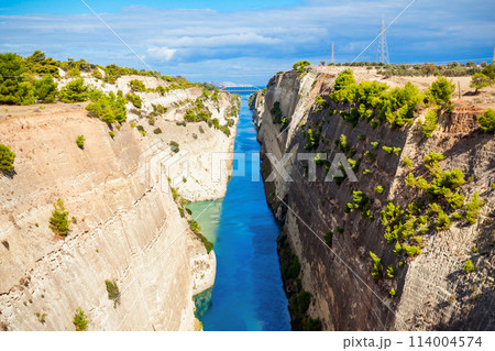 Corinth Canal in Greece Corinth Canal in Greece 114004574