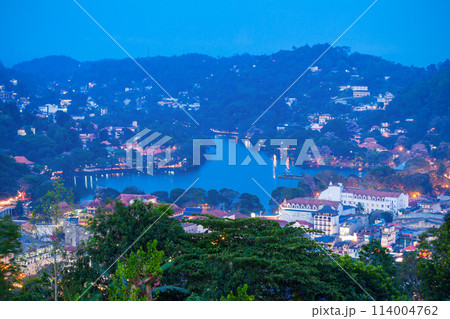Kandy aerial panoramic view Kandy aerial panoramic view 114004762