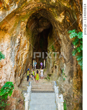 Marble mountains cave in Danang Marble mountains cave in Danang 114004814