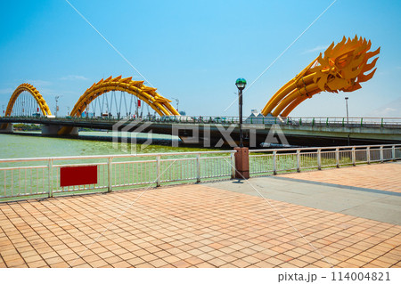 Danang Dragon bridge in Vietnam Danang Dragon bridge in Vietnam 114004821