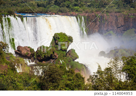 Iguazu Falls or Waterfall landscape 114004953