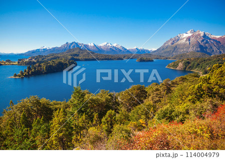 Bariloche landscape in Argentina 114004979