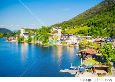 St. Wolfgang aerial view 114005099