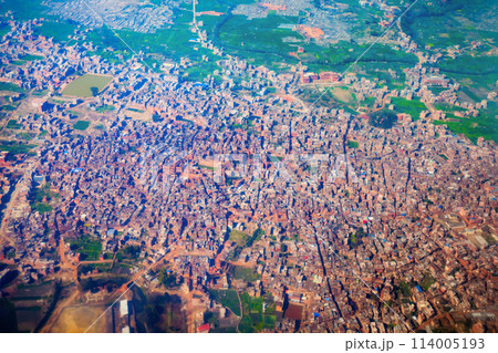 Kathmandu city aerial panoramic view, Nepal Kathmandu city aerial panoramic view, Nepal 114005193