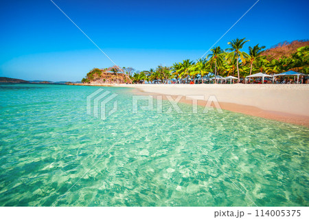 Beauty beach in Palawan island, Philippines 114005375